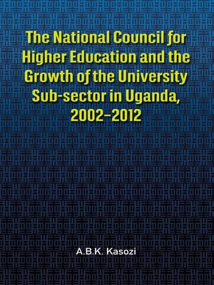 cover image of The National Council for Higher Educatio